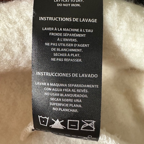 Buffalo David Bitton | Women’s White Cream Sherpa Half Zip Sweater NWOT - Picture 8 of 9